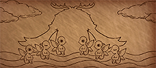 Original six faeries and Cernunnos